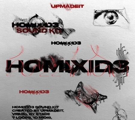 Upmadeit Homixid3 One Shot Kit WAV MiDi